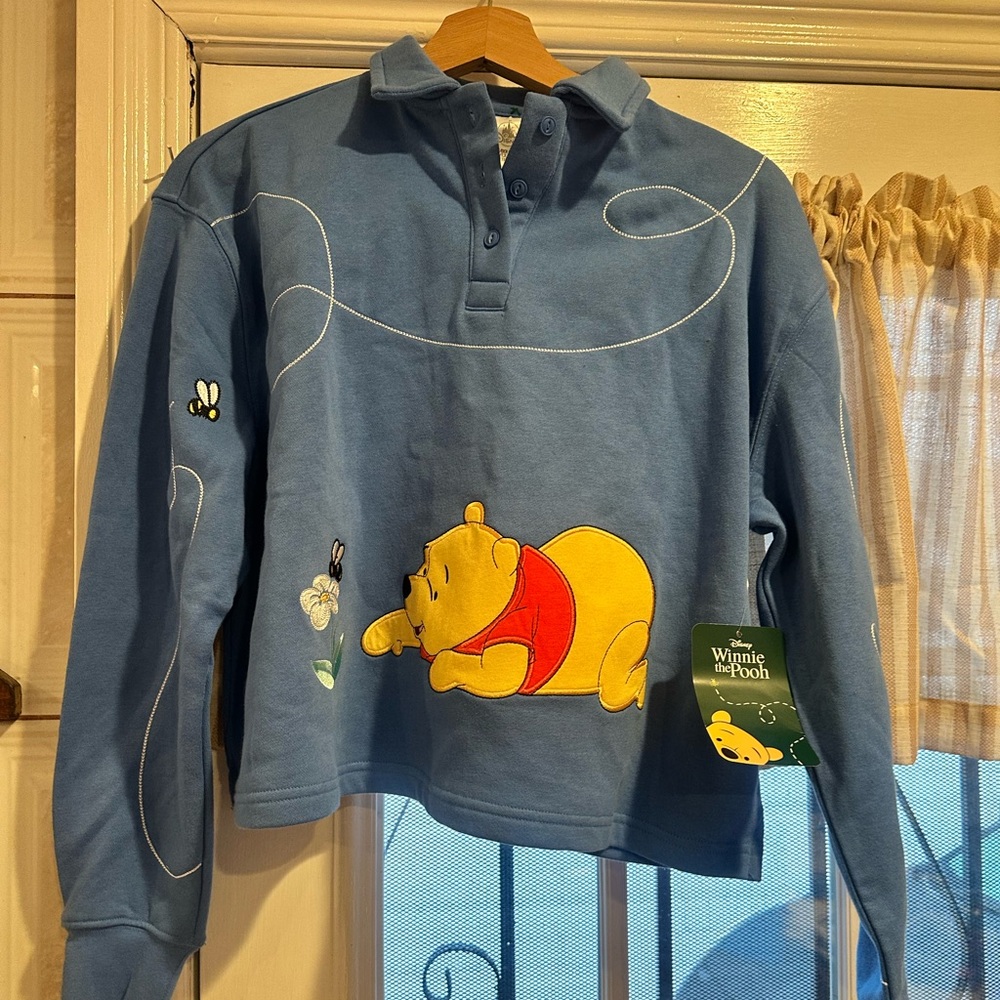 Disney Blue Winnie the Pooh Polo Shirt